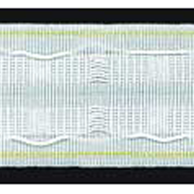 95908 Rufflette 50mm Apollo Woven Curtain Tape - White - 50m 