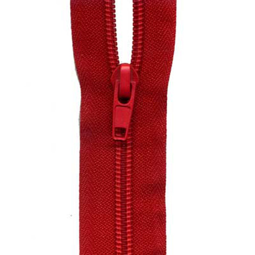 96003 Sullivans Make-a-zipper - Continuous Zipping & Sliders - Red - 5m