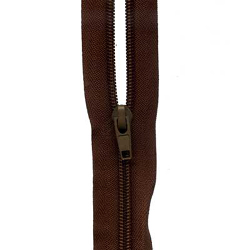 96048 Sullivans Make-a-zipper - Continuous Zipping & Sliders - Brown - 5m
