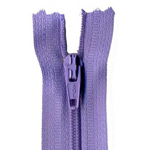 96250 Sullivans 18cm Bulk Nylon Dress Zipper - Lilac 