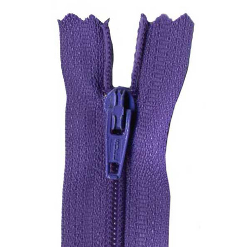 96251 Sullivans 18cm Bulk Nylon Dress Zipper - Purple 