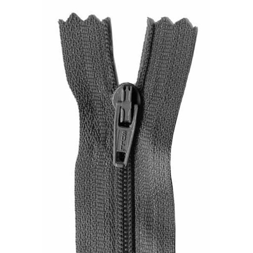 96262 Sullivans 18cm Bulk Nylon Dress Zipper - Charcoal