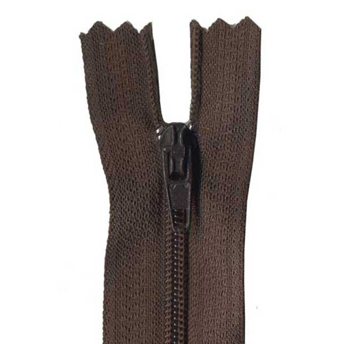 96316 Sullivans 20cm Bulk Nylon Dress Zipper - Chocolate