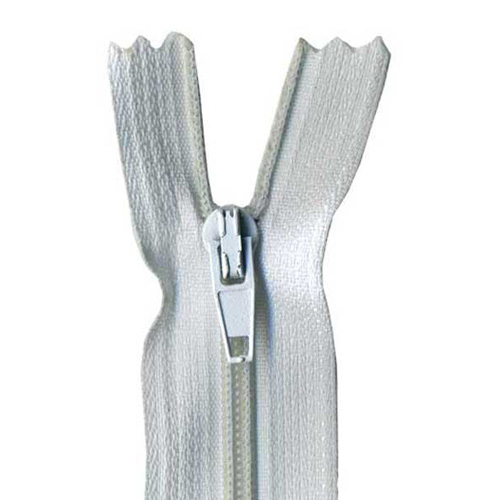 96340 Sullivans 23cm Bulk Nylon Dress Zipper - White 