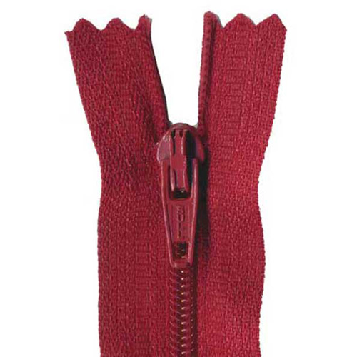 96472 Sullivans 30cm Bulk Zipper - Wine 