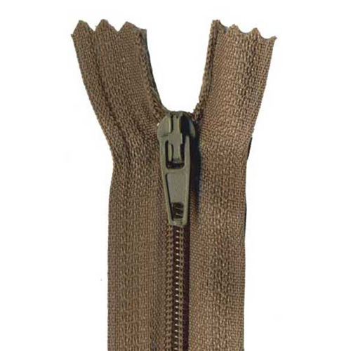 96613 Sullivans 40cm Bulk Zipper - Mid Brown 