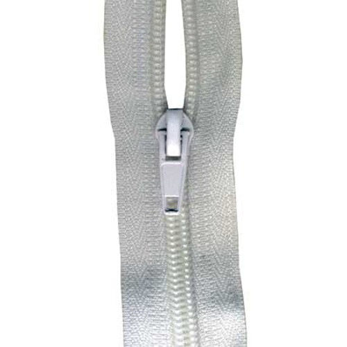 96843 Sullivans Make-a-zipper - Heavy Duty - White - 2.74m