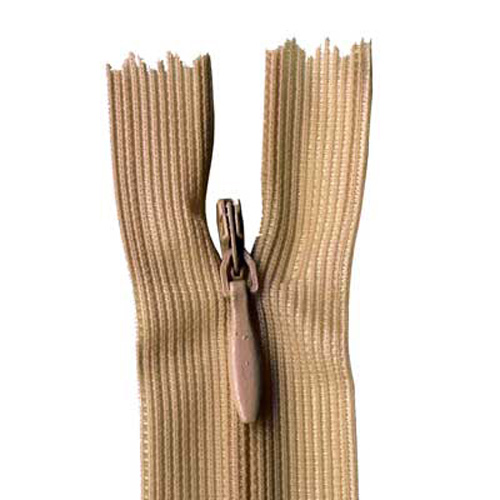 96852 Sullivans 25cm Invisible Zipper - Buttermilk