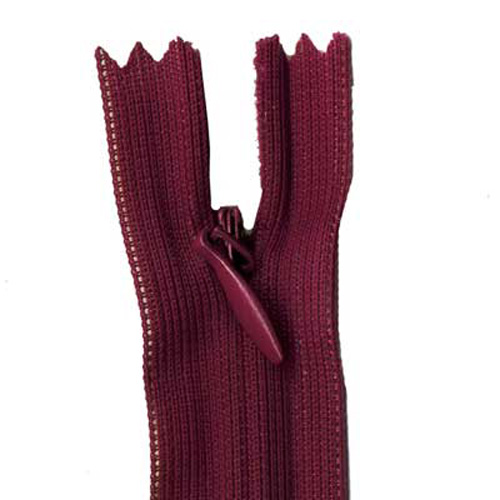 96859 Sullivans 25cm Invisible Zipper - Wine