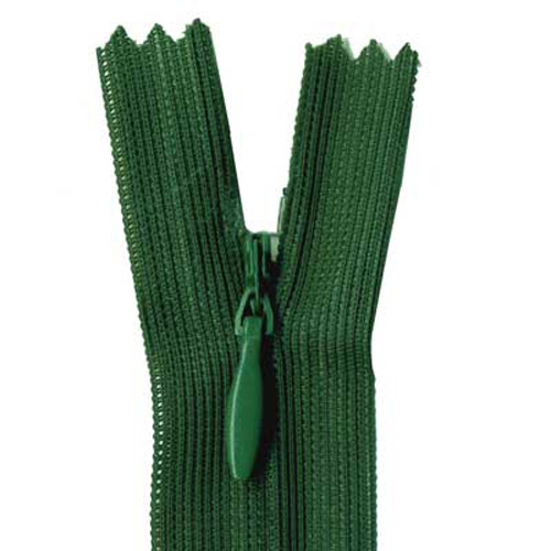 96861 Sullivans 25cm Invisible Zipper - Hunter Green