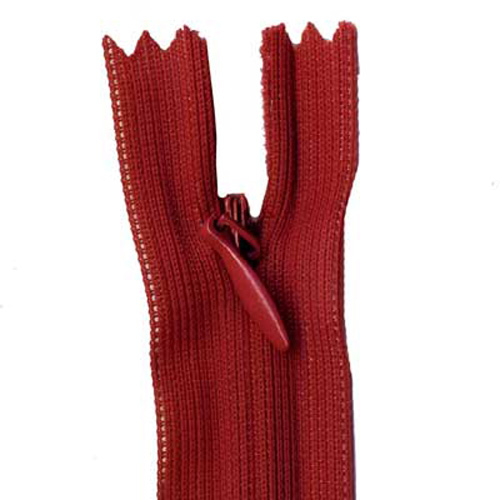 96875 Sullivans 30-35cm Invisible Zipper - Red