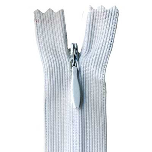 96894 Sullivans 55cm Invisible Zipper - White