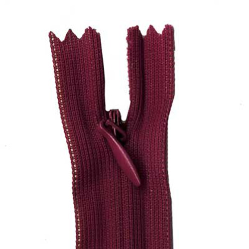 96904 Sullivans 55cm Invisible Zipper - Wine