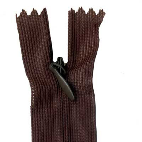 96907 Sullivans 55cm Invisible Zipper - Brown