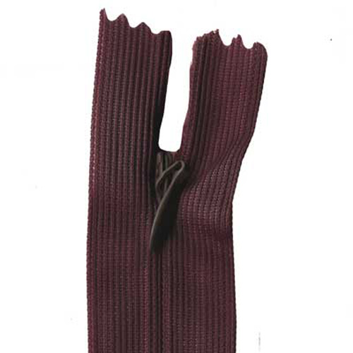 96911 Sullivans 25cm Invisible Zipper - Dark Maroon