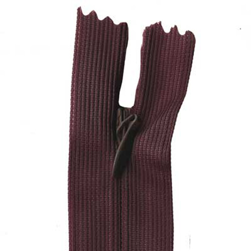 96920 Sullivans 55cm Invisible Zipper - Dark Maroon