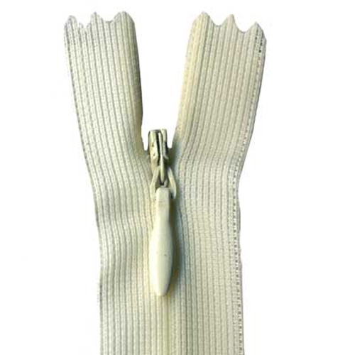 96921 Sullivans 25cm Invisible Zipper - Cream