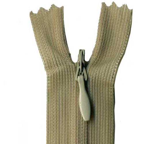 96926 Sullivans 25cm Invisible Zipper - Pale Olive