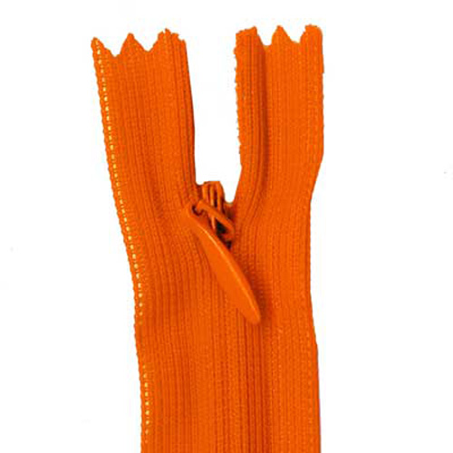 96928 Sullivans 25cm Invisible Zipper - Orange