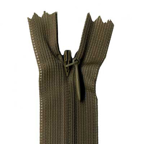 96947 Sullivans 30-35cm Invisible Zipper - Coffee