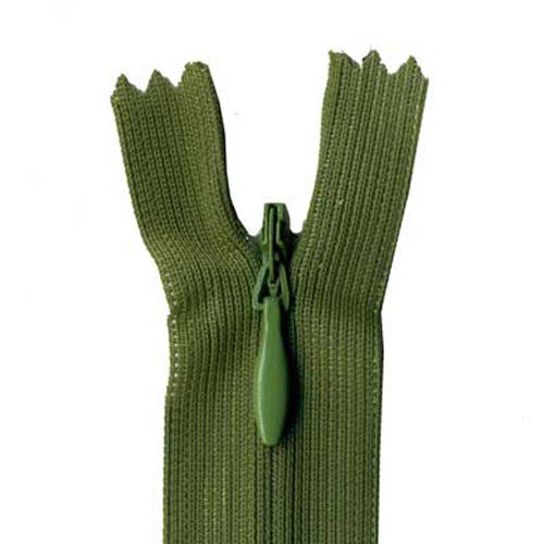 96949 Sullivans 30-35cm Invisible Zipper - Army Green