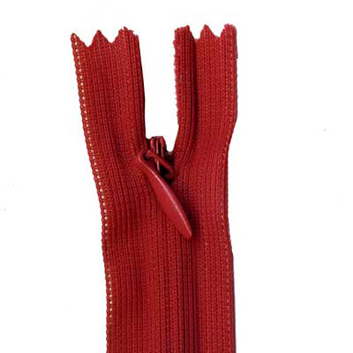 96951 Sullivans 30-35cm Invisible Zipper - Atom Red