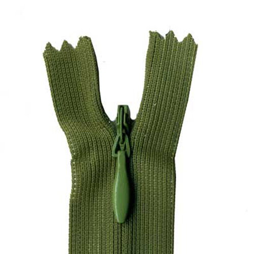 96985 Sullivans 55cm Invisible Zipper - Army Green