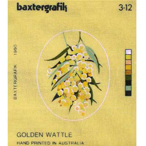 97911 Sullivans Baxtergrafik Unique Thread Design Tapestries - Golden Wattle - 25cmx30cm