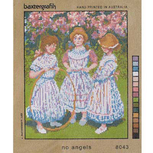 97935 Sullivans Baxtergrafik Unique Thread Design Tapestries - No Angels - 50cmx42cm