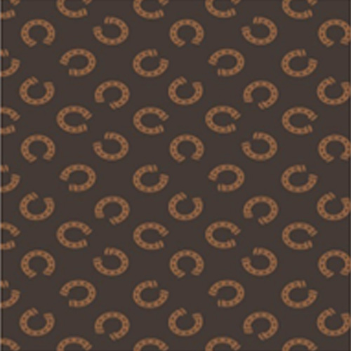 98235 Sullivans Printed Cotton Fabric - 110cm -  Horseshoes