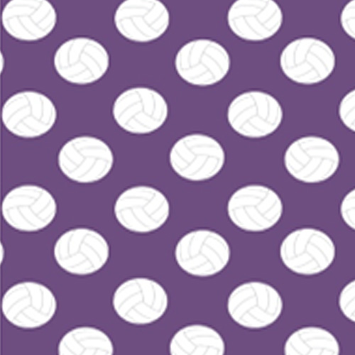 98245 Sullivans Printed Cotton Fabric - 110cm -  Volleyball