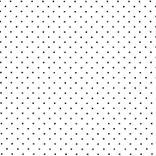 98294 Sullivans Printed Cotton Fabric - 110cm -  Black Dot