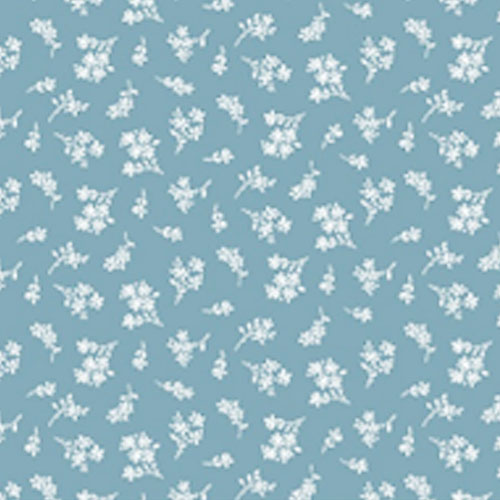 98299 Sullivans Printed Cotton Fabric - 110cm -  Blue Ditsy