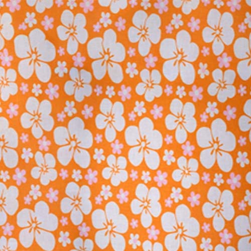 98320 Sullivans Printed Cotton Fabric - 110cm -  White Floral