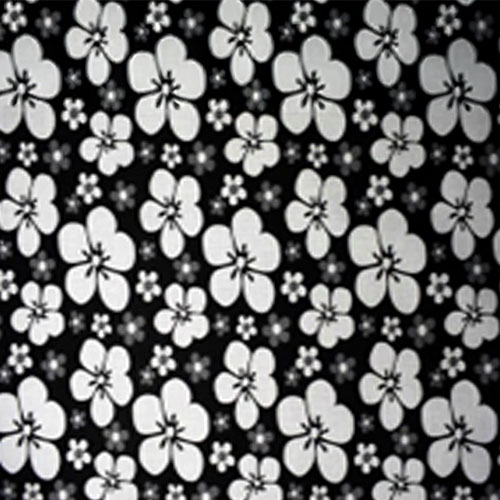98322 Sullivans Printed Cotton Fabric - 110cm -  Black Floral