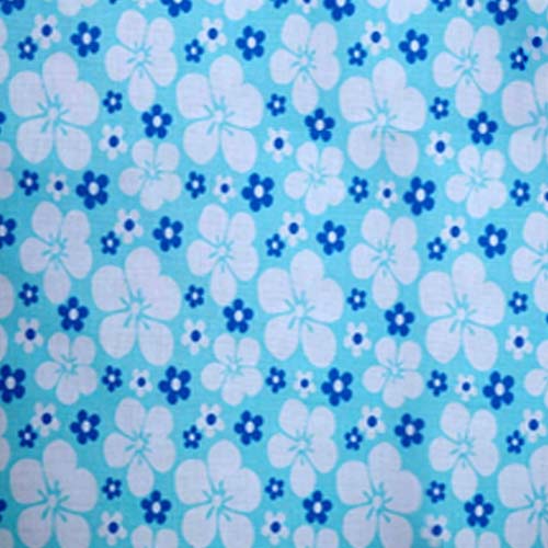 98323 Sullivans Printed Cotton Fabric - 110cm -  Blue Floral