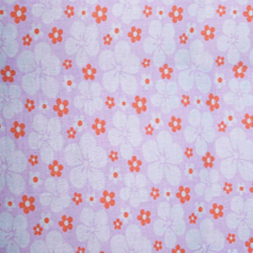 98324 Sullivans Printed Cotton Fabric - 110cm -  Purple Floral