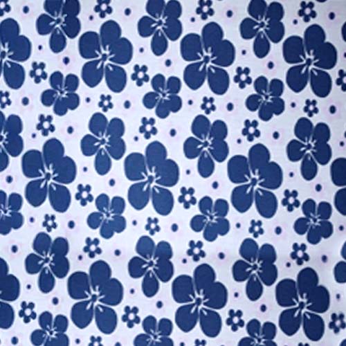 98328 Sullivans Printed Cotton Fabric - 110cm -  Purple Floral