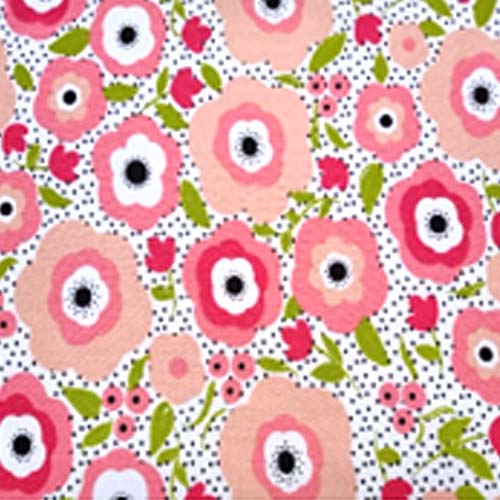 98332 Sullivans Printed Cotton Fabric - 110cm -  Mimosa Daisy