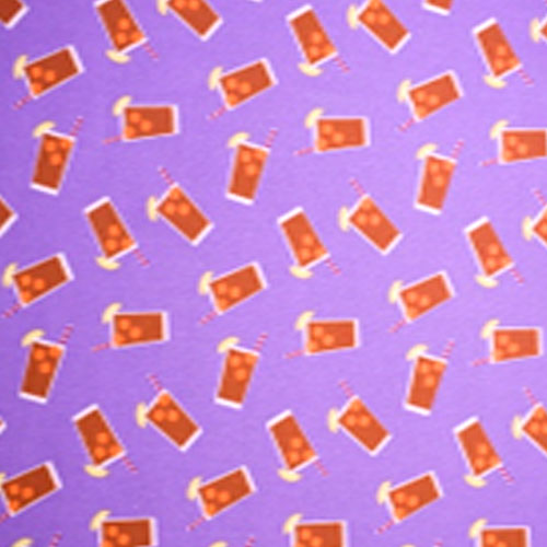 98340 Sullivans Printed Cotton Fabric - 110cm -  Iced Tea