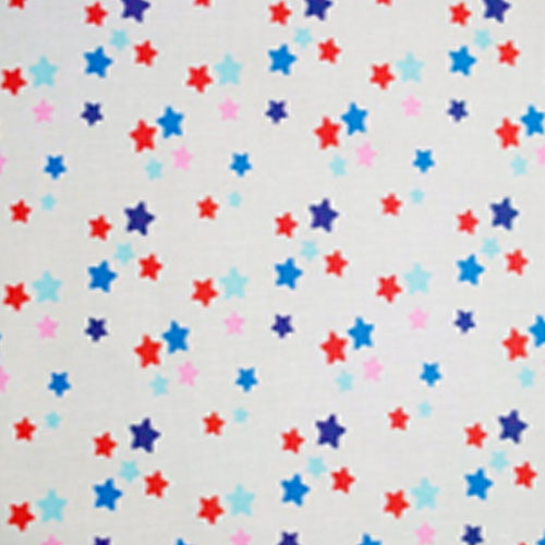 98350 Sullivans Printed Cotton Fabric - 110cm -  Multi Stars