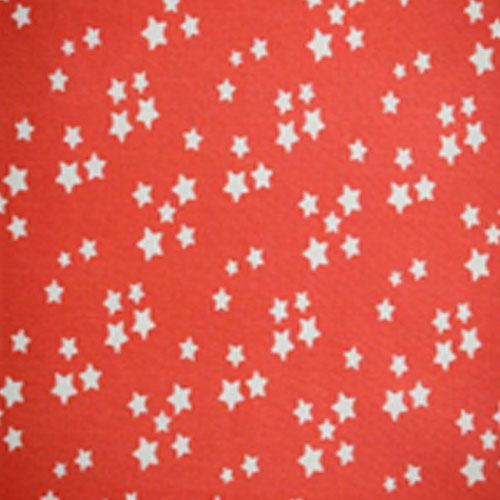 98351 Sullivans Printed Cotton Fabric - 110cm -  Stars On Red
