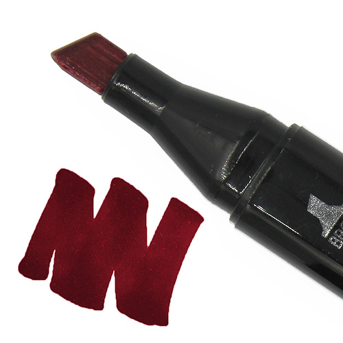 99501 Thiscolor Alcohol Based Twin Marker - Old Red 