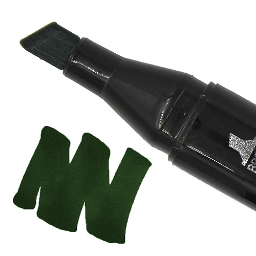 99521 Thiscolor Alcohol Based Twin Marker - Deep Olive