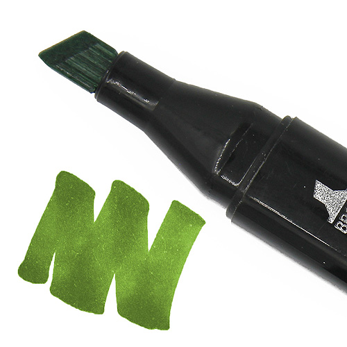 99523 Thiscolor Alcohol Based Twin Marker - Grass Green