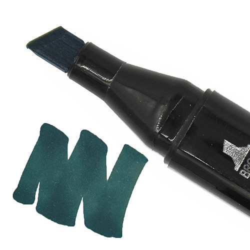 99531 Thiscolor Alcohol Based Twin Marker - Marine Blue