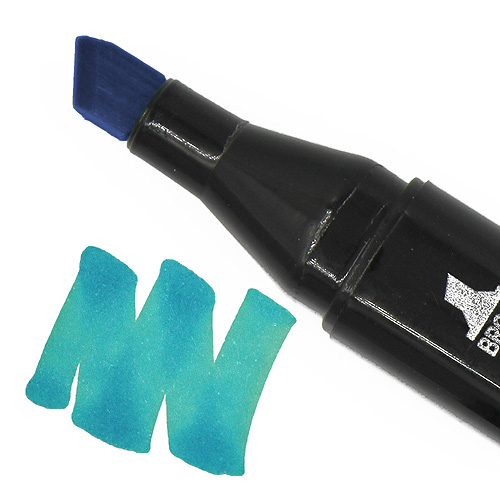 99532 Thiscolor Alcohol Based Twin Marker - Cerulean Blue