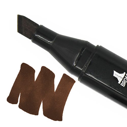 99547 Thiscolor Alcohol Based Twin Marker - Chocolate