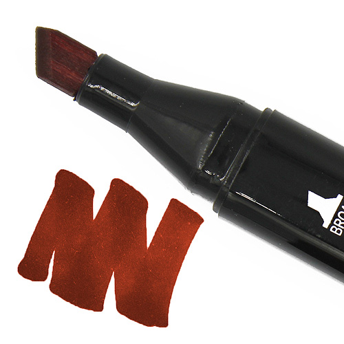 99548 Thiscolor Alcohol Based Twin Marker - Brick Brown