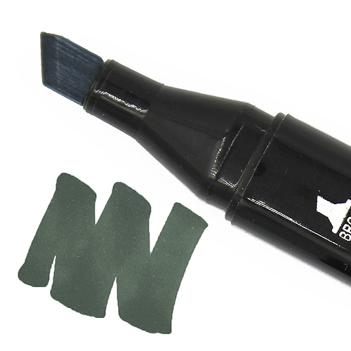 99557 Thiscolor Alcohol Based Twin Marker - Green Grey 5